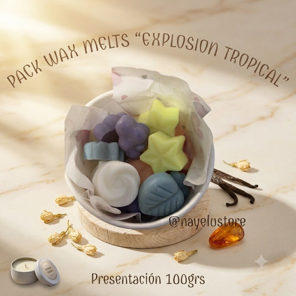 Pack wax melts 100 grs