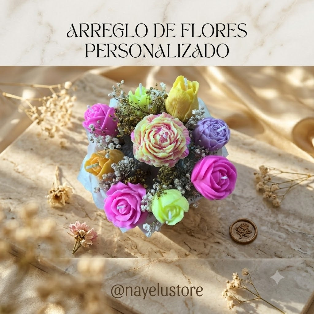 Arreglo Floral 9/10 rosas 💐
