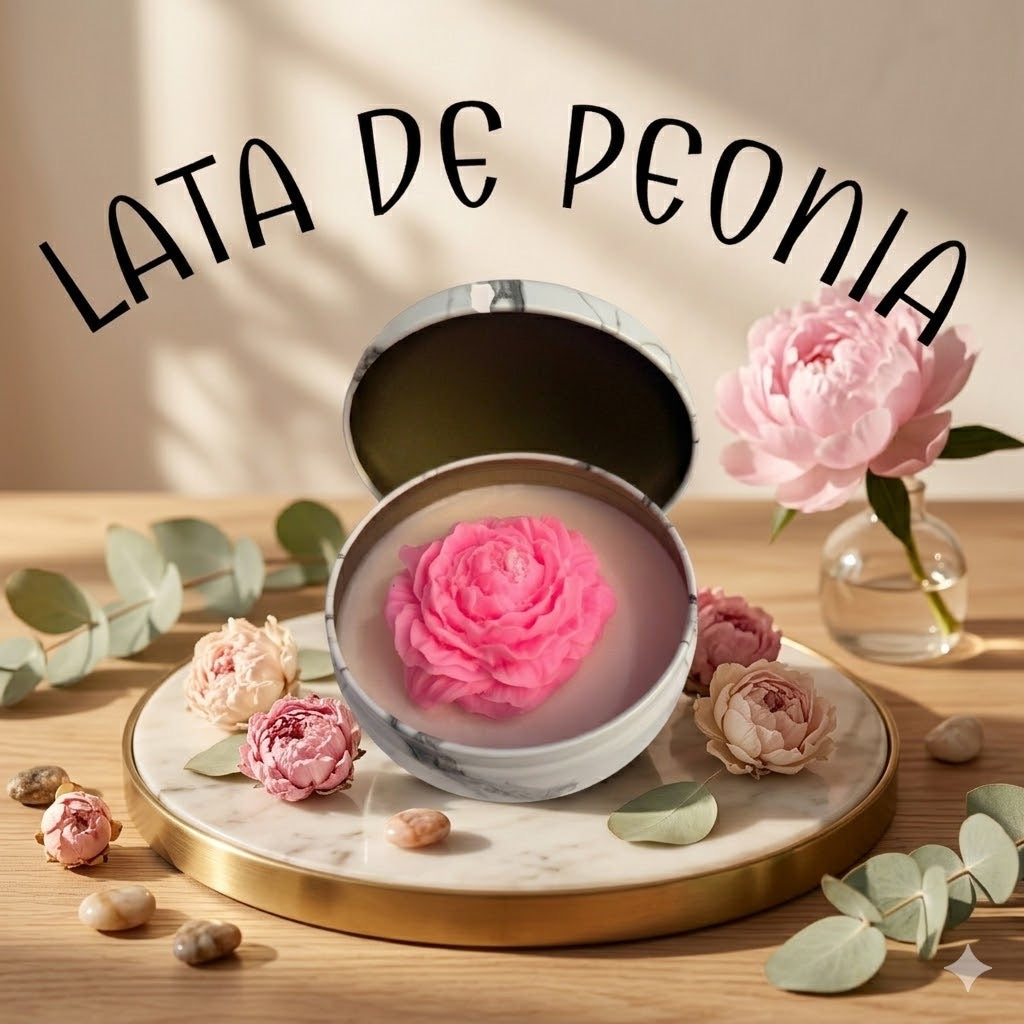 Vela en lata grande