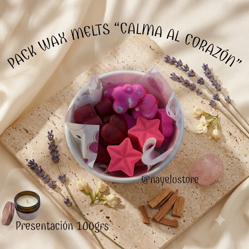 Pack wax melts 100 grs