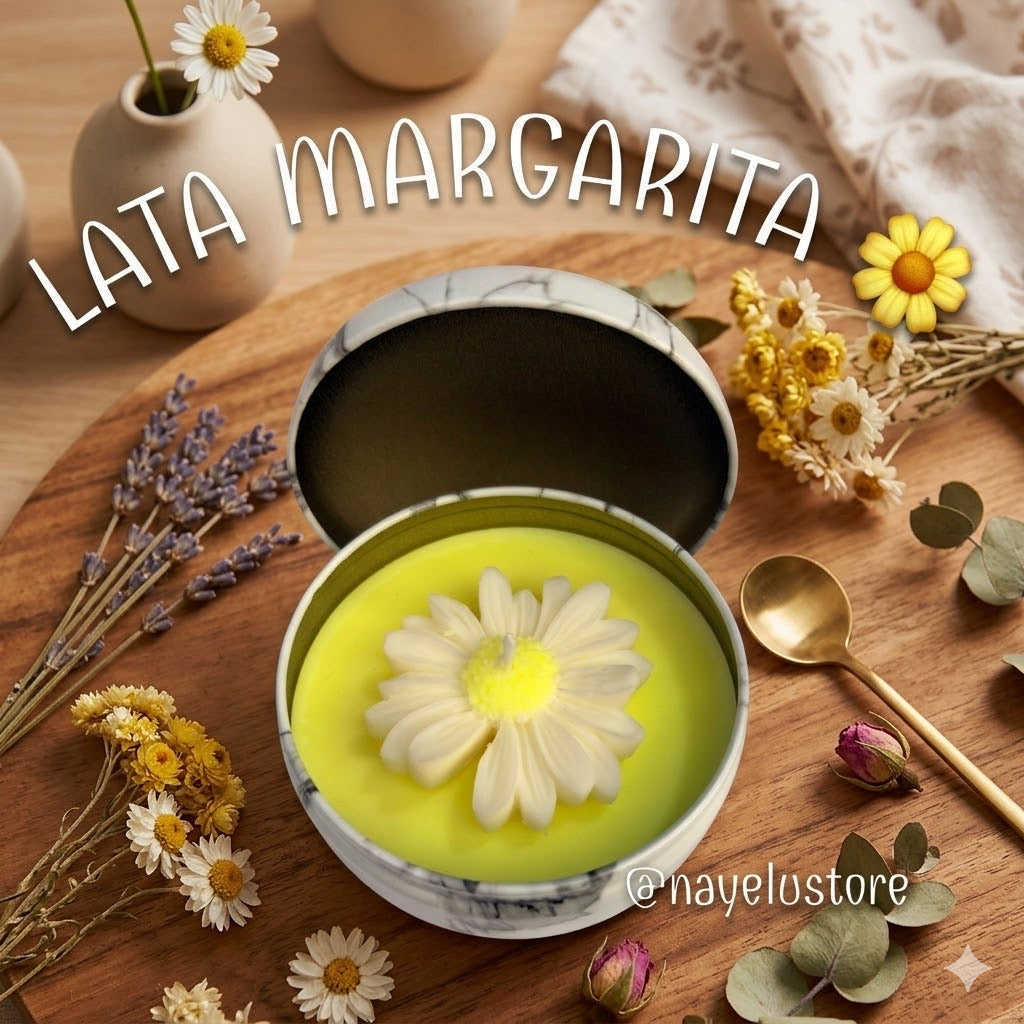 Vela en lata grande