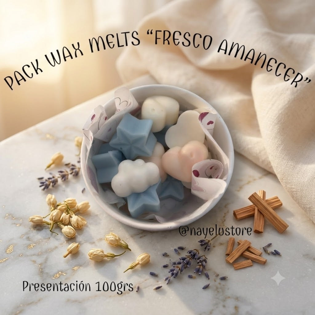 Pack wax melts 100 grs