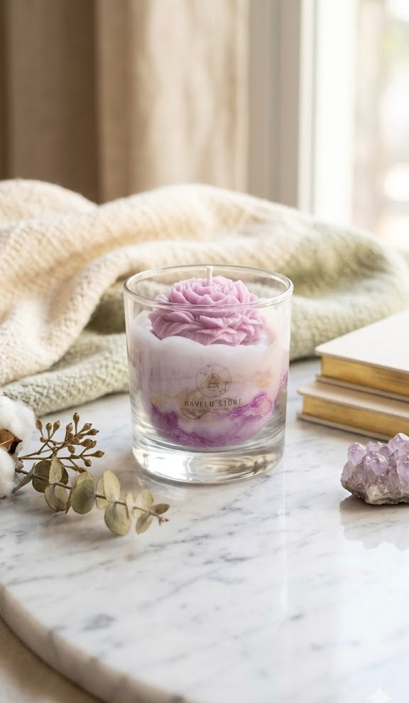 Candle Rose 🌹