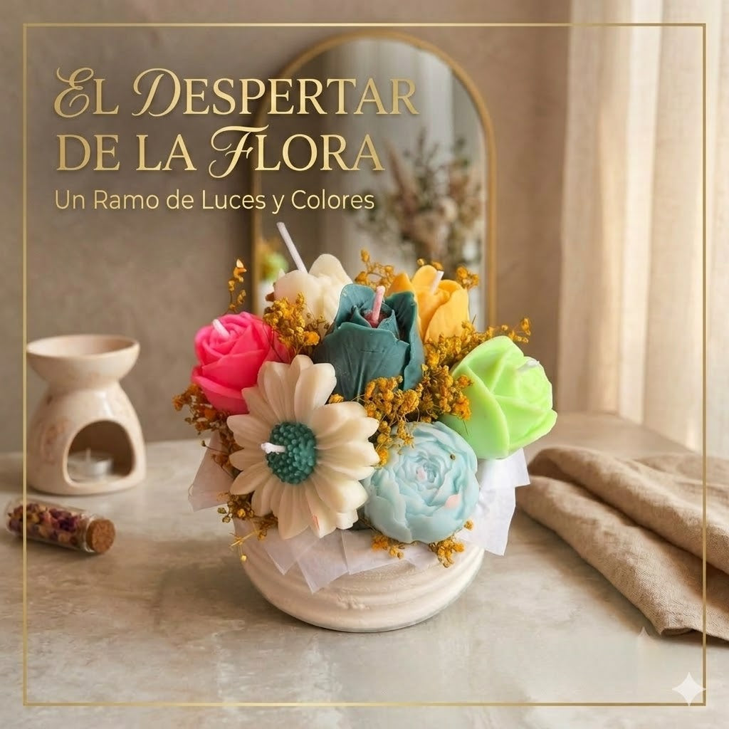 Arreglo de 7 flores eternas 💐