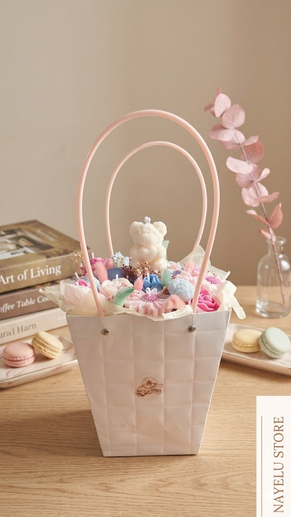 Cesta Floral (velas)