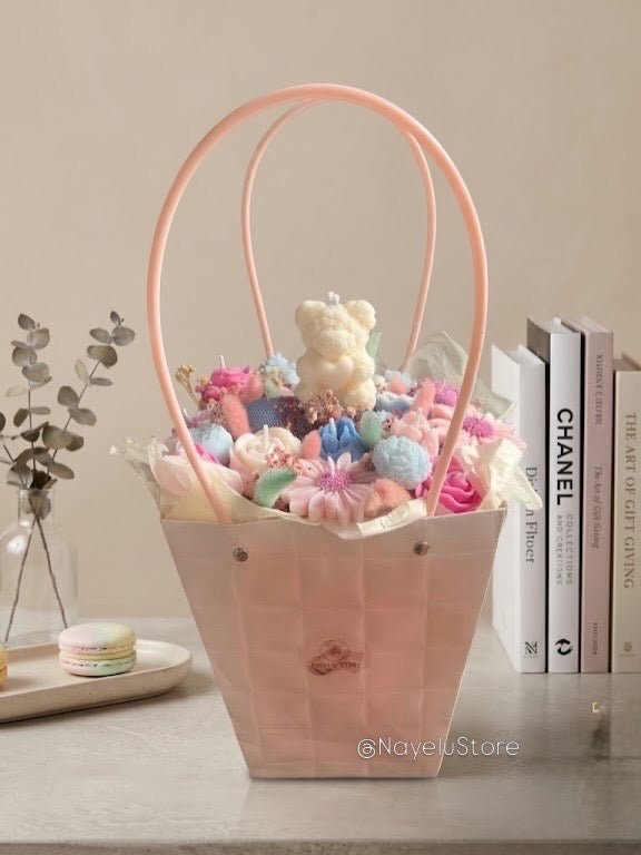Cesta Floral (velas)