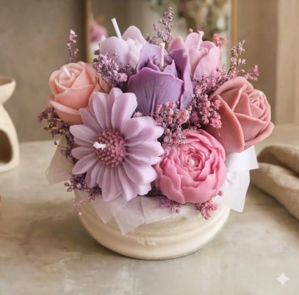 Arreglo de 7 flores eternas 💐