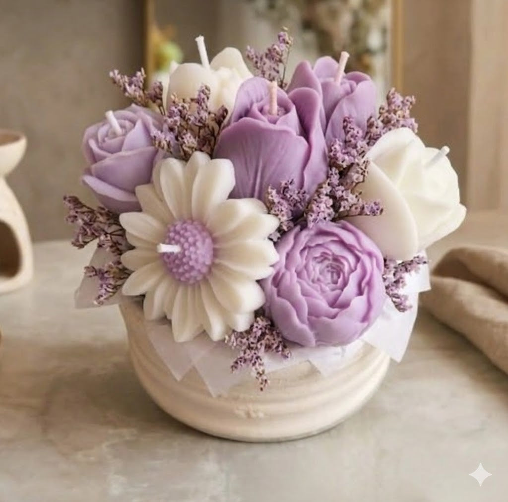 Arreglo de 7 flores eternas 💐