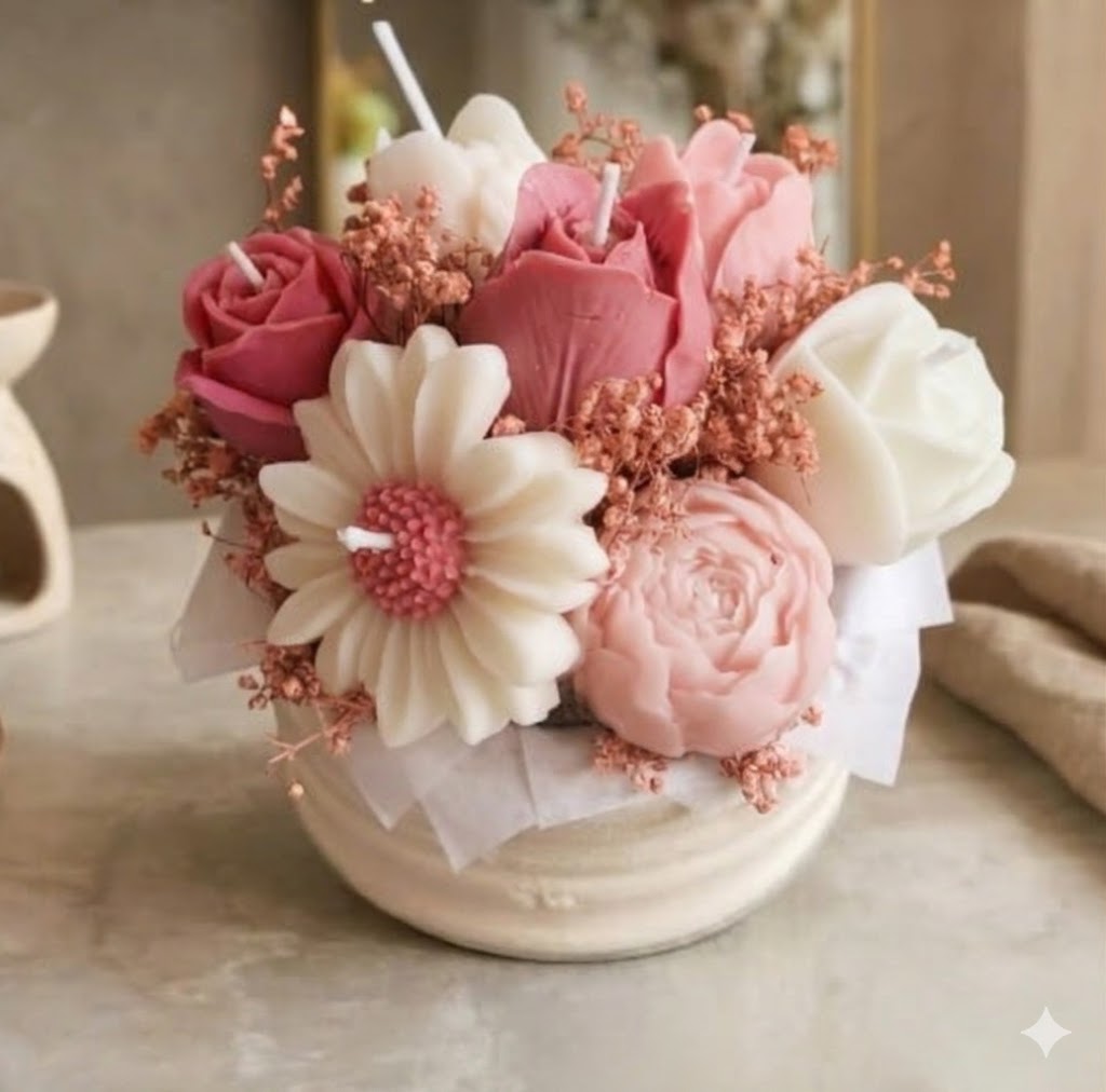Arreglo de 7 flores eternas 💐