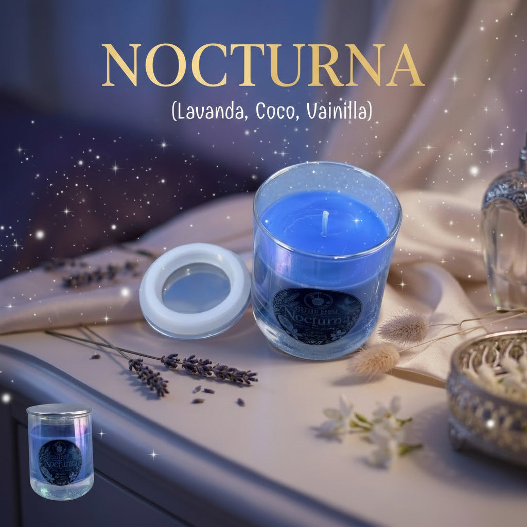 Una vela pensada para acompañarte en los momentos de descanso y desconexión. La combinación de lavanda, coco y vainilla crea un aroma cálido, suave y envolvente que transforma cualquier espacio en un refugio de tranquilidad.

Nocturna es perfecta para tus noches de autocuidado, lectura o descanso, creando una atmósfera serena y acogedora que invita a relajarse profundamente. 🌙🤍🥥